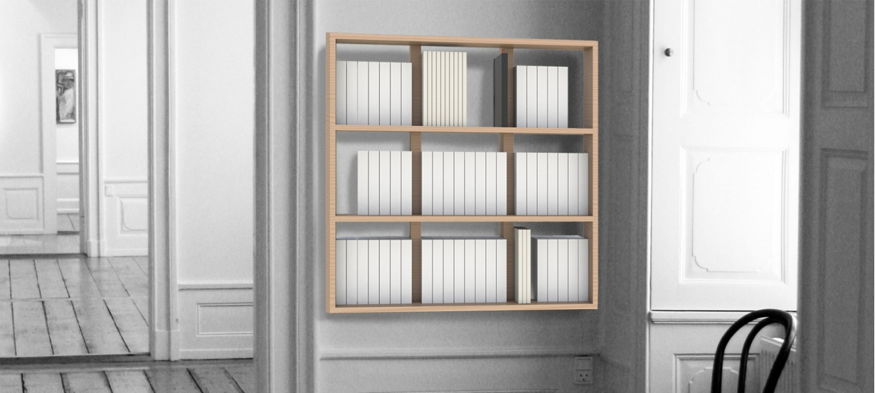 Bibliothèque Suspendue Wallbook