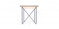 Table design bois et acier Wooply