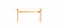 Table design LC inspiré de la célébre de table de Le Corbusier. Disponible sur mesure.